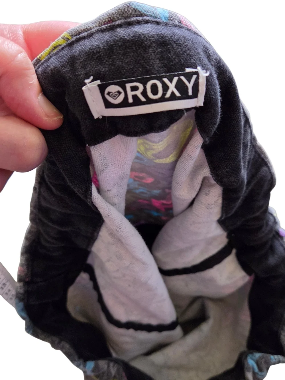 Throwback Y2K Roxy Drawstring Knapsack